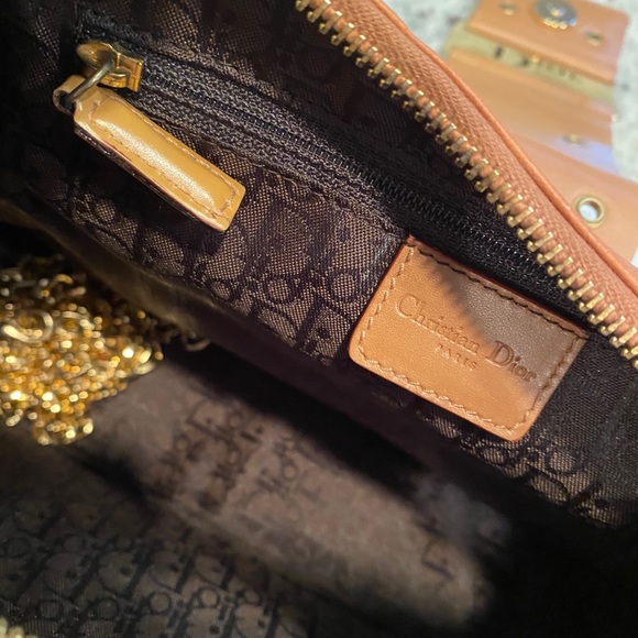 Christian Dior brown lambskin croissant bag - Picture 2 of 2